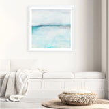Tides of Indigo No. 1 (Square) Art Print