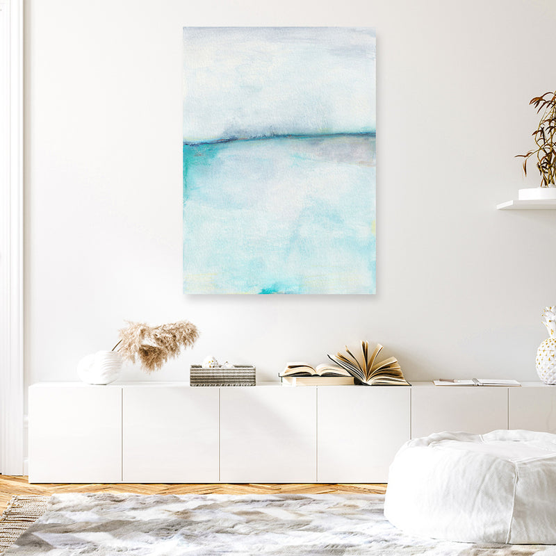 Tides of Indigo No. 1 Canvas Print