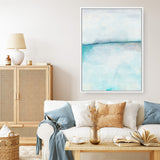 Tides of Indigo No. 1 Canvas Print