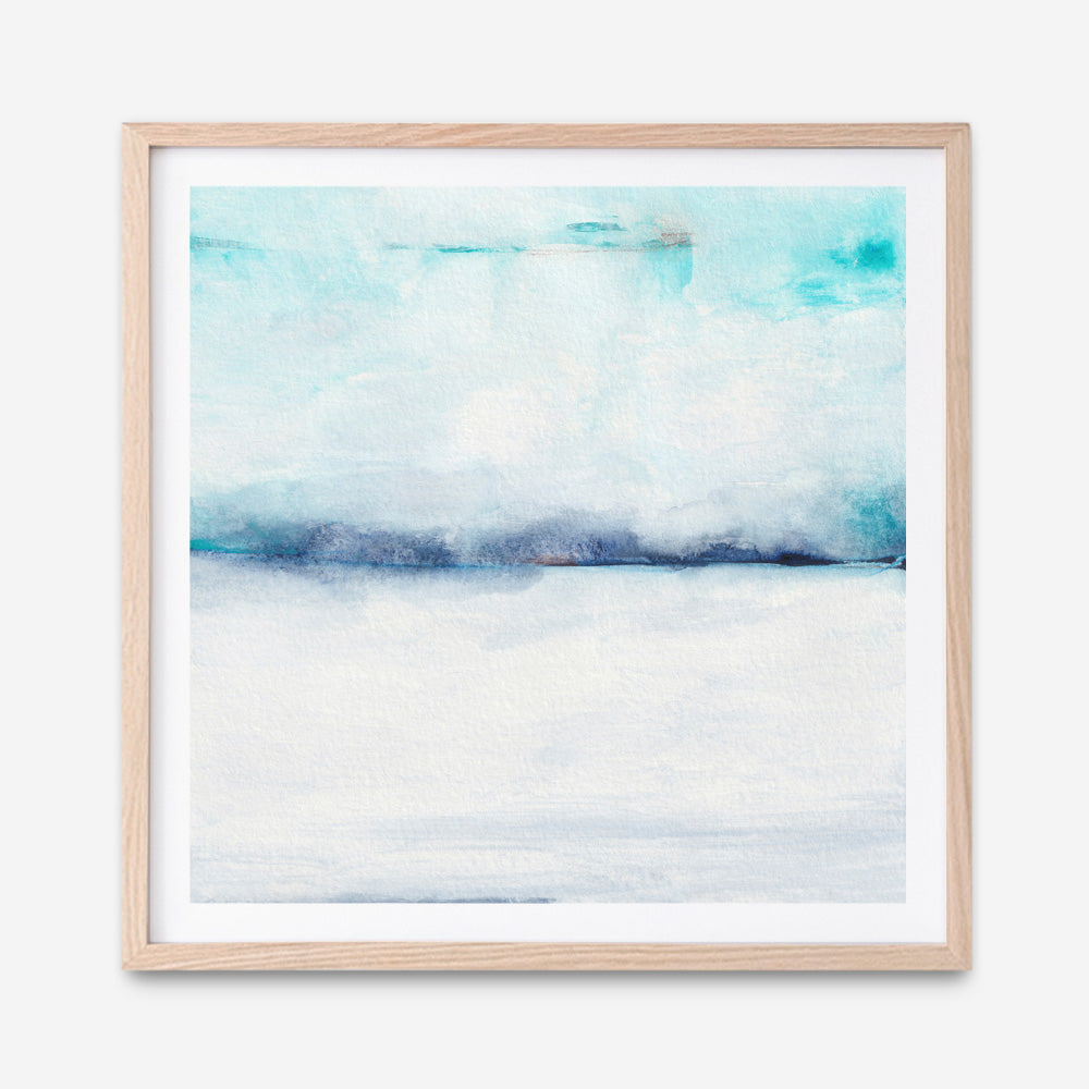 Tides of Indigo No. 2 (Square) Art Print