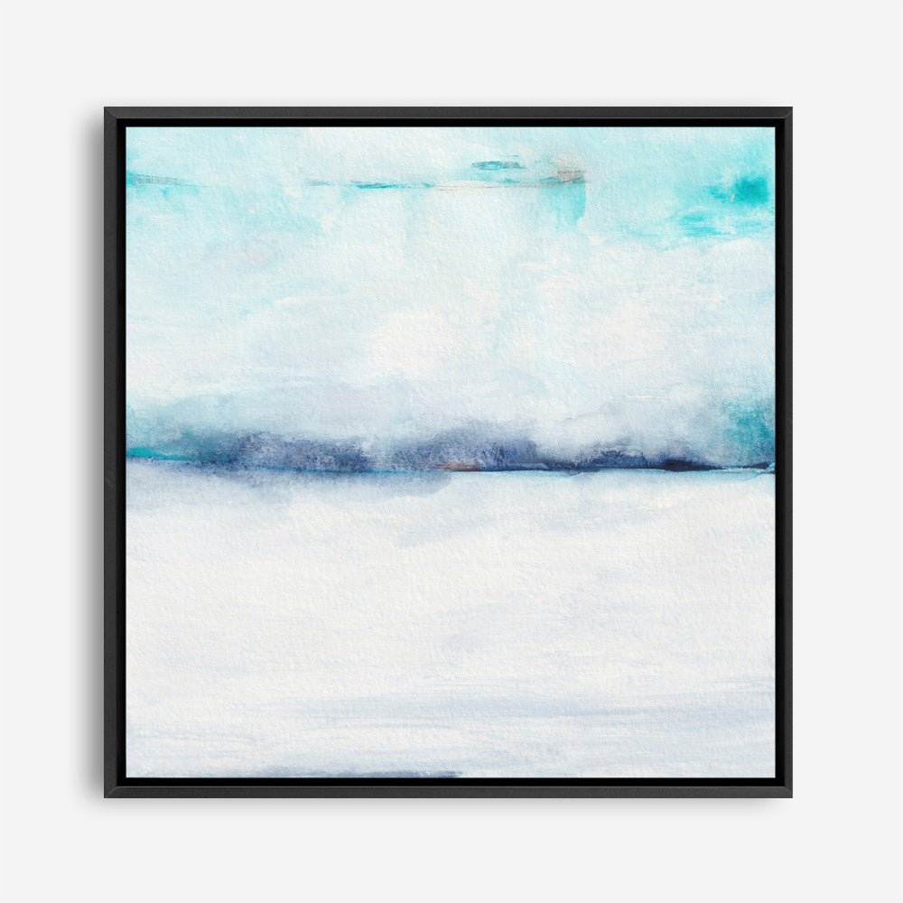Tides of Indigo No. 2 (Square) Canvas Print