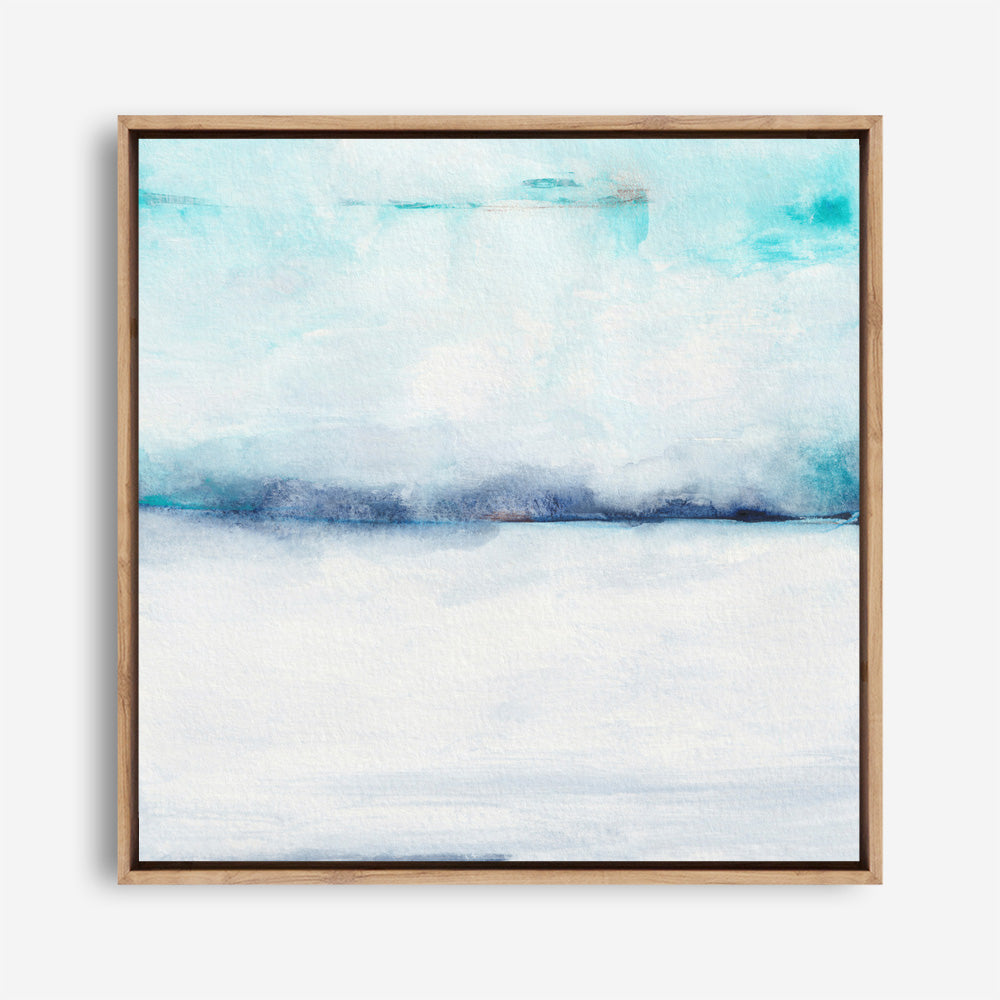 Tides of Indigo No. 2 (Square) Canvas Print