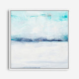 Tides of Indigo No. 2 (Square) Canvas Print