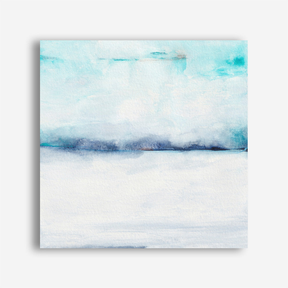 Tides of Indigo No. 2 (Square) Canvas Print