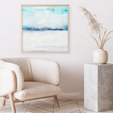 Tides of Indigo No. 2 (Square) Art Print