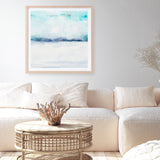 Tides of Indigo No. 2 (Square) Art Print