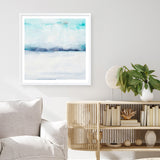 Tides of Indigo No. 2 (Square) Art Print