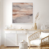 Tides of Terra No. 1 (Square) Canvas Print