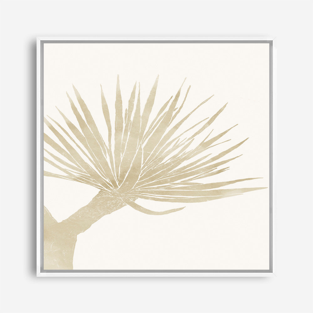 Neutral Tropico No. 2 (Square) Canvas Print