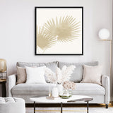 Neutral Tropico No. 3 (Square) Canvas Print