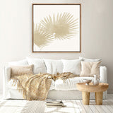 Neutral Tropico No. 3 (Square) Canvas Print