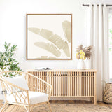 Neutral Tropico No. 4 (Square) Canvas Print