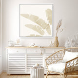 Neutral Tropico No. 4 (Square) Canvas Print