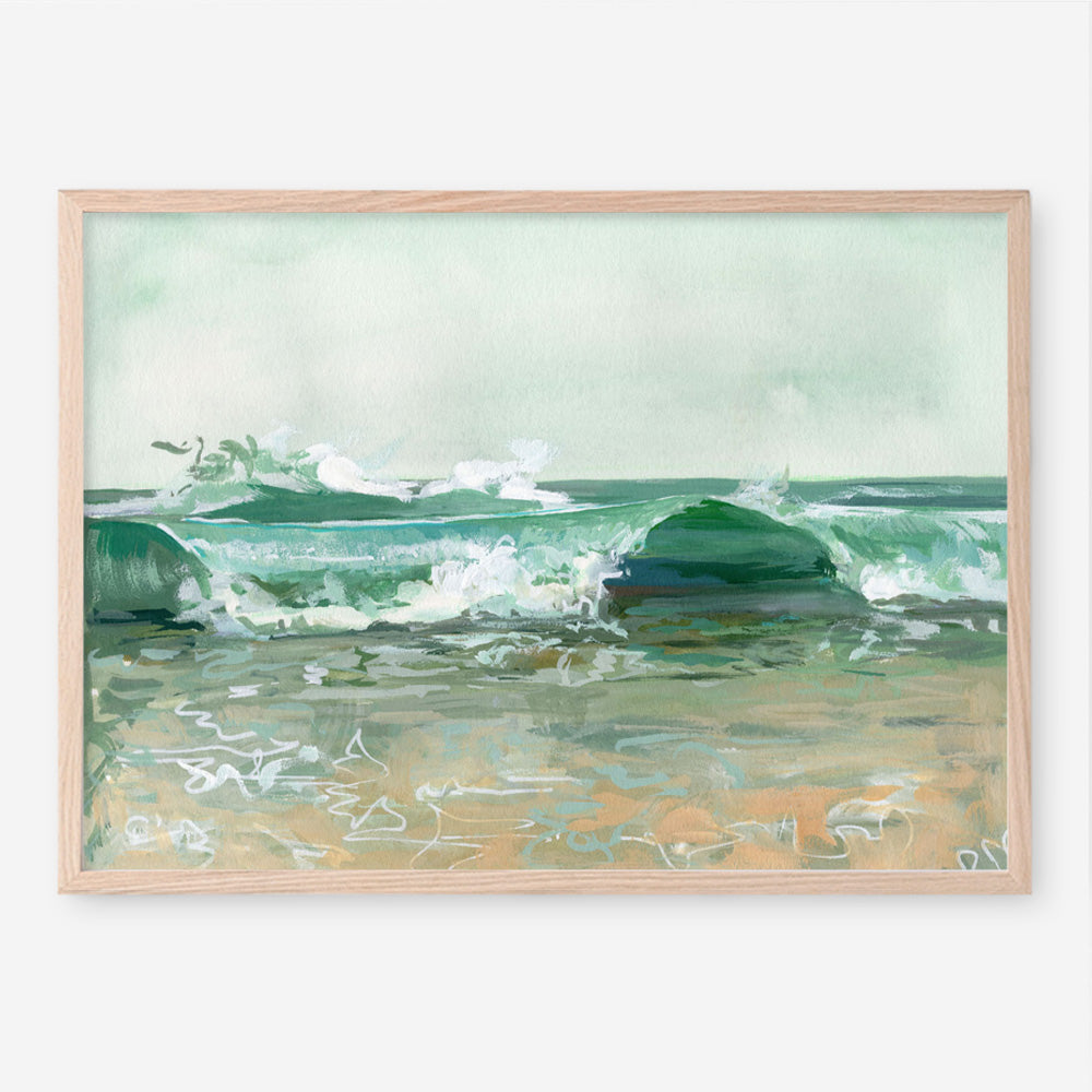 Waves Series  No. 2 Art Print