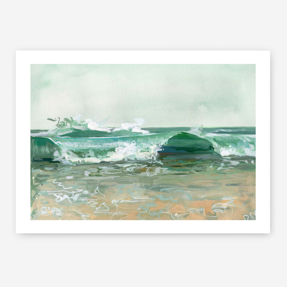 Waves Series  No. 2 Art Print