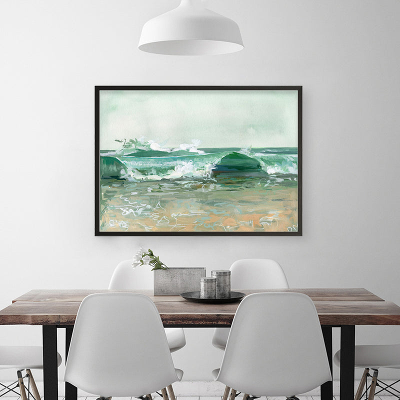 Waves Series  No. 2 Art Print