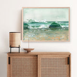 Waves Series  No. 2 Art Print