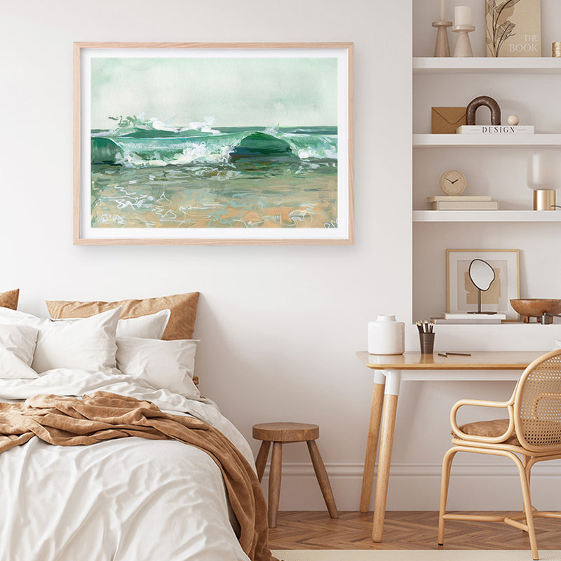Waves Series  No. 2 Art Print