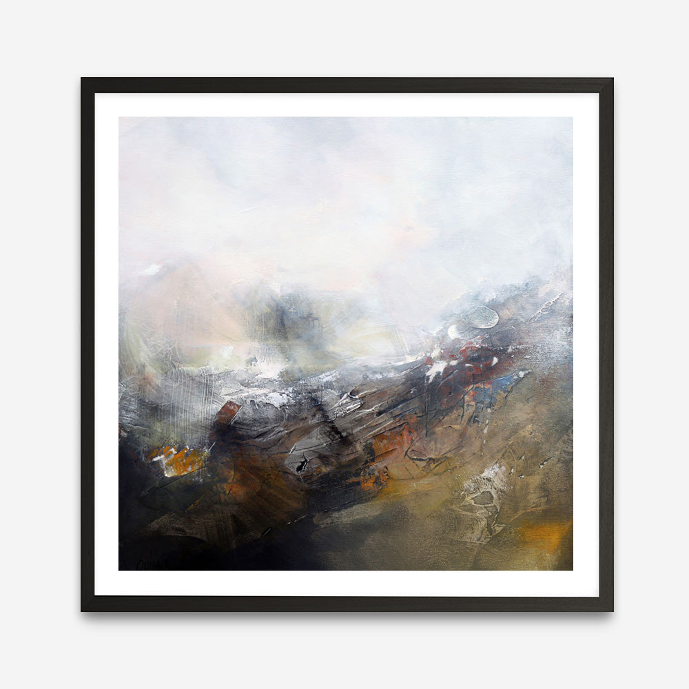 Snow Time (Square) Art Print