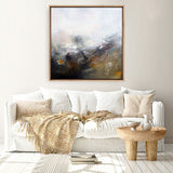 Snow Time (Square) Canvas Print