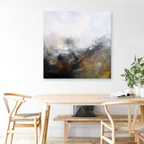 Snow Time (Square) Canvas Print