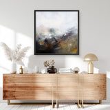 Snow Time (Square) Art Print