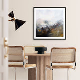 Snow Time (Square) Art Print