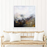 Snow Time (Square) Art Print