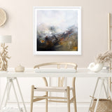 Snow Time (Square) Art Print