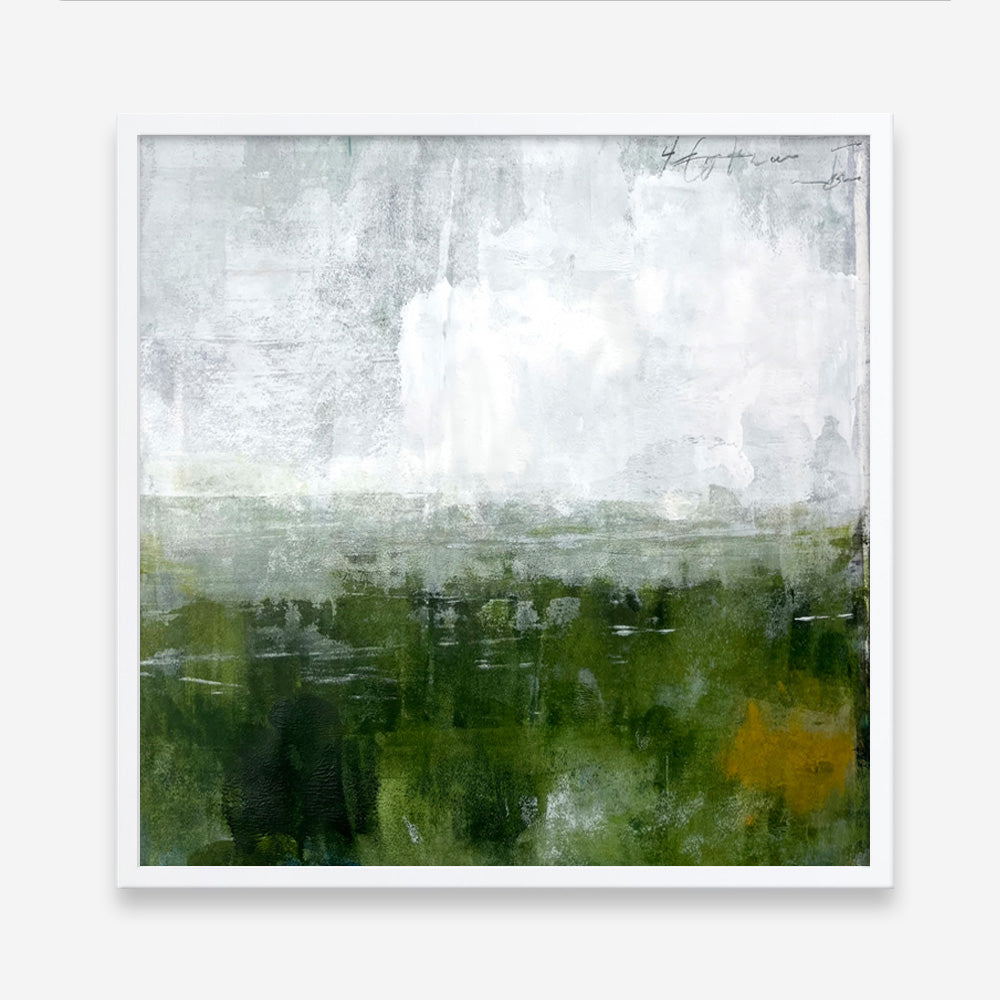 Simple Read 2 (Square) Art Print