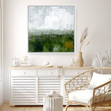 Simple Read 2 (Square) Canvas Print