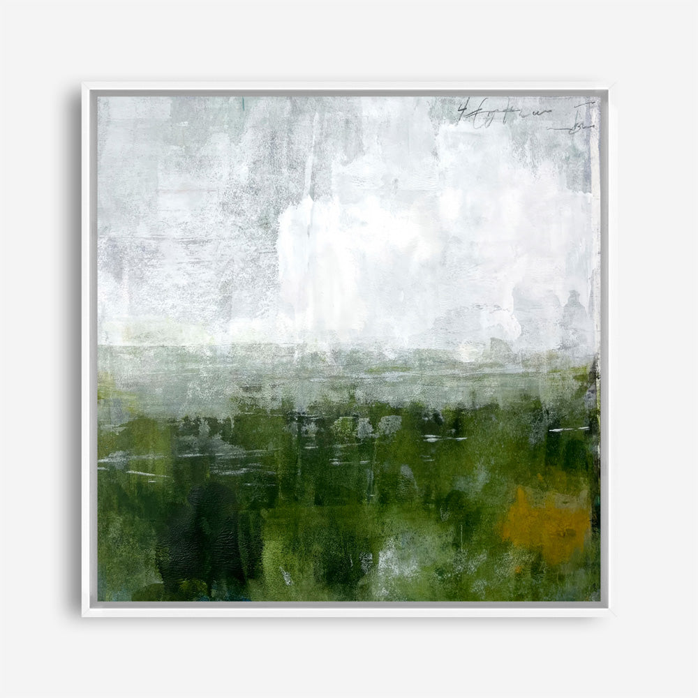 Simple Read 2 (Square) Canvas Print