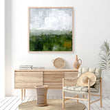 Simple Read 2 (Square) Art Print