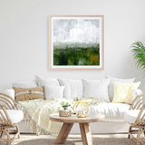 Simple Read 2 (Square) Art Print