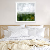 Simple Read 2 (Square) Art Print