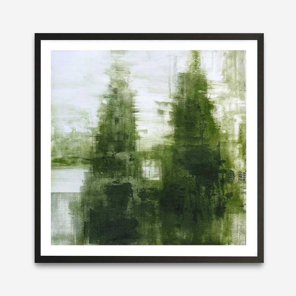 Two Winter Trees 1 (Square) Art Print