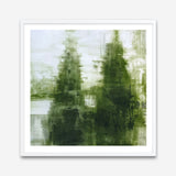 Two Winter Trees 1 (Square) Art Print
