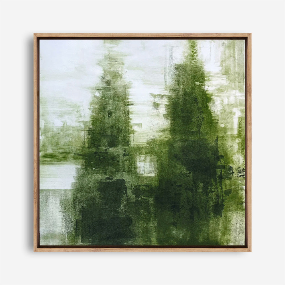 Two Winter Trees 1 (Square) Canvas Print