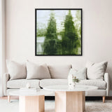 Two Winter Trees 1 (Square) Canvas Print