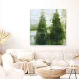 Two Winter Trees 1 (Square) Canvas Print
