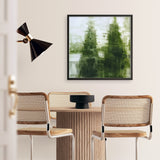 Two Winter Trees 1 (Square) Art Print