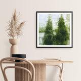 Two Winter Trees 1 (Square) Art Print