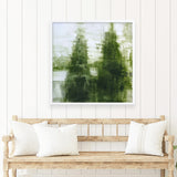 Two Winter Trees 1 (Square) Art Print