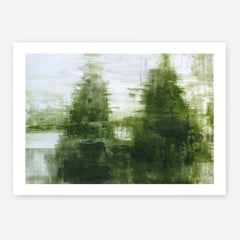 Two Winter Trees 1 Art Print
