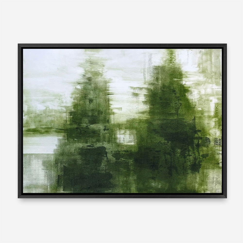 Two Winter Trees 1 Canvas Print