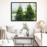 Two Winter Trees 1 Canvas Print