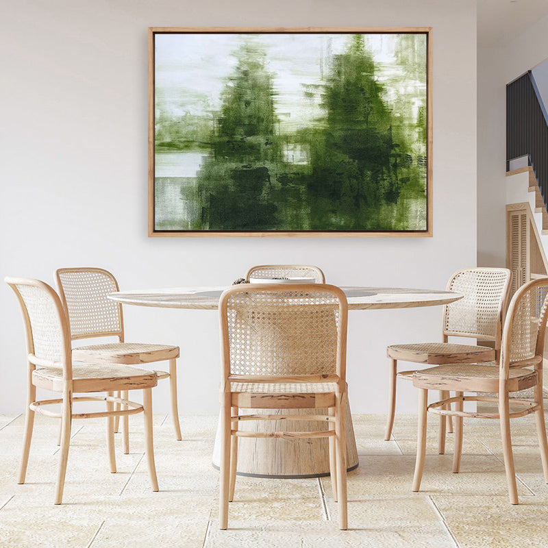 Two Winter Trees 1 Canvas Print