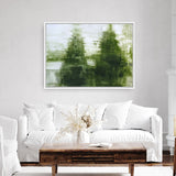 Two Winter Trees 1 Canvas Print