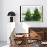 Two Winter Trees 1 Art Print