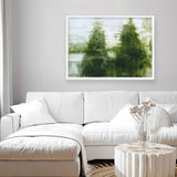 Two Winter Trees 1 Art Print